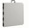 6 Foot Folding Table In White Speckle